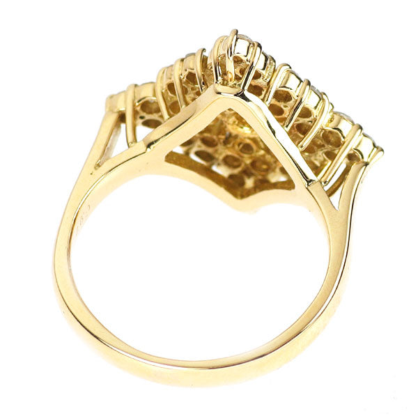 K18YG ダイヤモンド リング 0.92ct