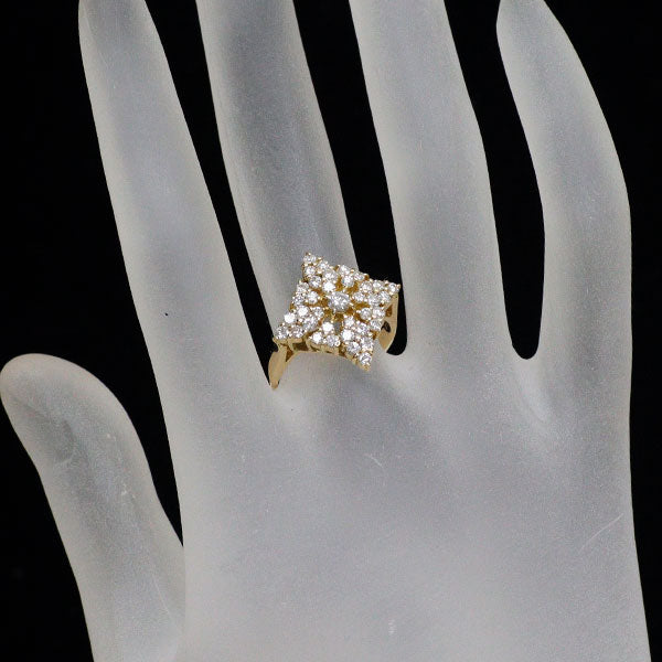 K18YG ダイヤモンド リング 0.92ct