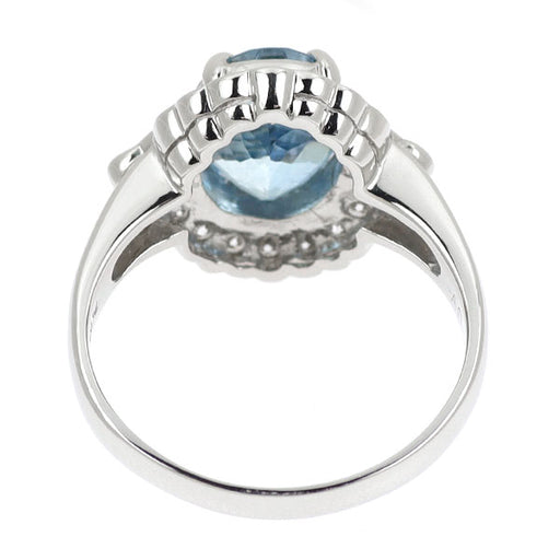 Pt900 アクアマリン ダイヤモンド リング 2.31ct 0.45ct — セルビー 