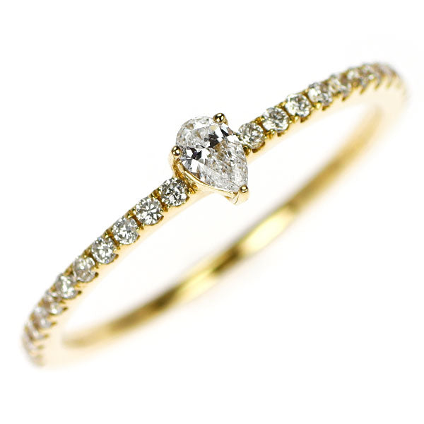 K18YG ダイヤモンド リング 0.23ct