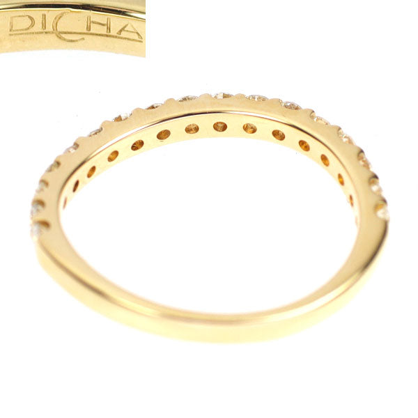 DICHA K18YG ダイヤモンド リング 0.50ct