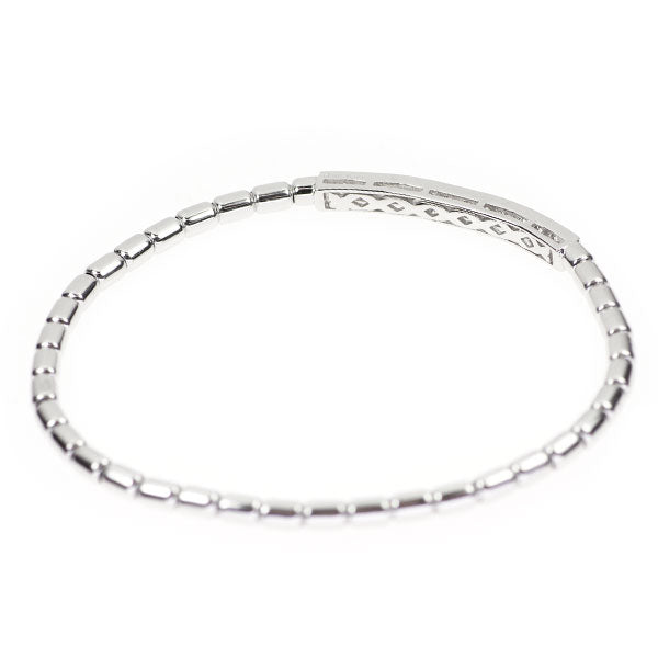 K18WG ダイヤモンド ブレスレット 0.30ct 伸縮式
