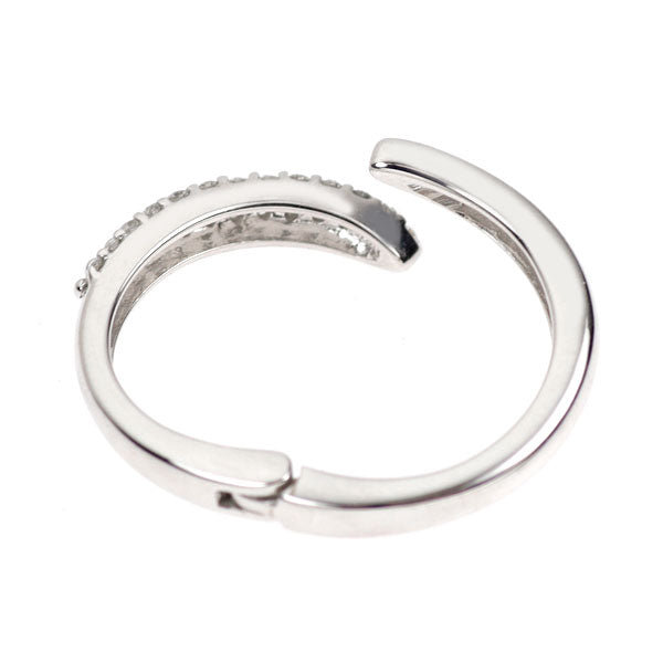 K18WG ダイヤモンド リング 0.30ct