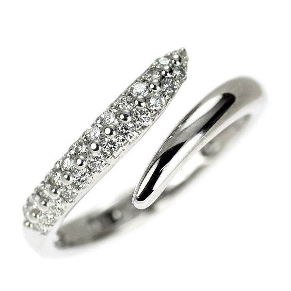 K18WG ダイヤモンド リング 0.30ct