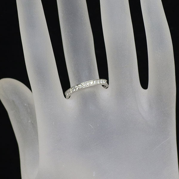 Pt900 ダイヤモンド リング 0.25ct ハーフエタニティ