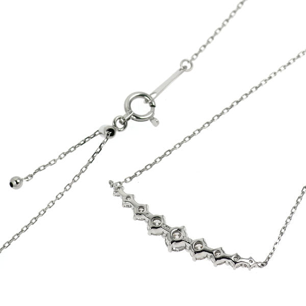Pt900/ Pt850 ダイヤモンド ペンダントネックレス 0.52ct