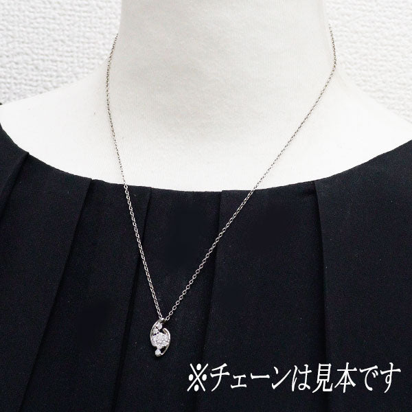 Pt900 ダイヤモンド ペンダントトップ 0.50ct
