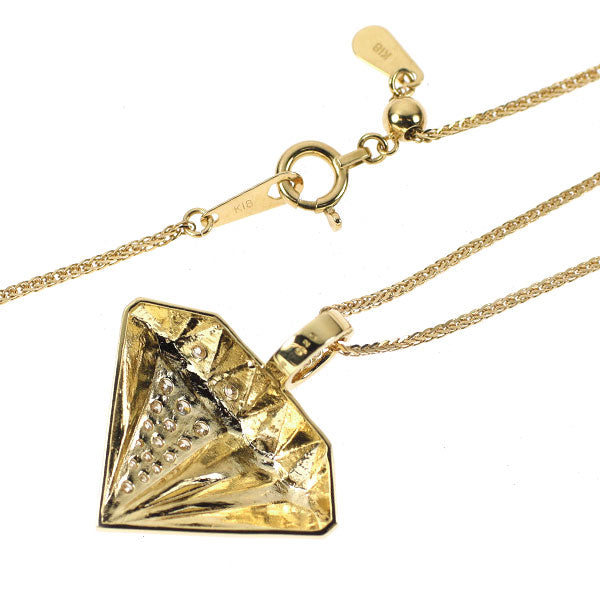 K18YG ダイヤモンド ペンダントネックレス 0.20ct