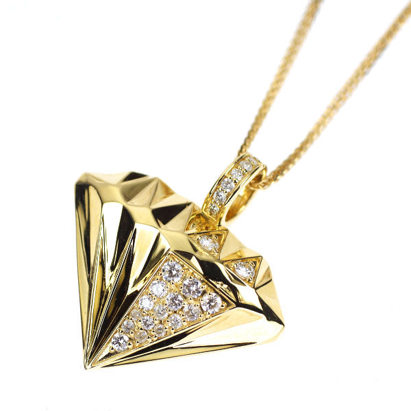 K18YG ダイヤモンド ペンダントネックレス 0.20ct