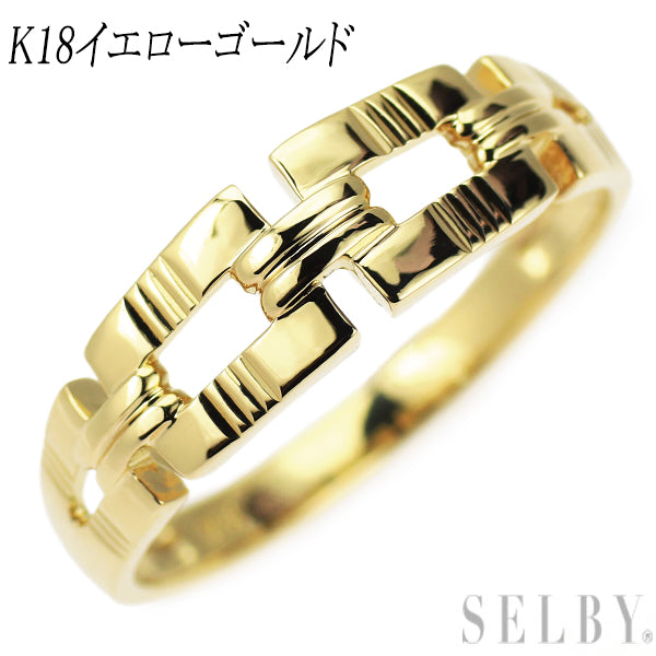 K18YG デザイン リング