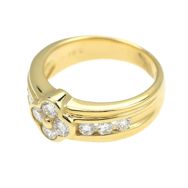 K18YG ダイヤモンド リング 0.81ct