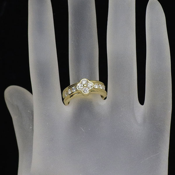 K18YG ダイヤモンド リング 0.81ct