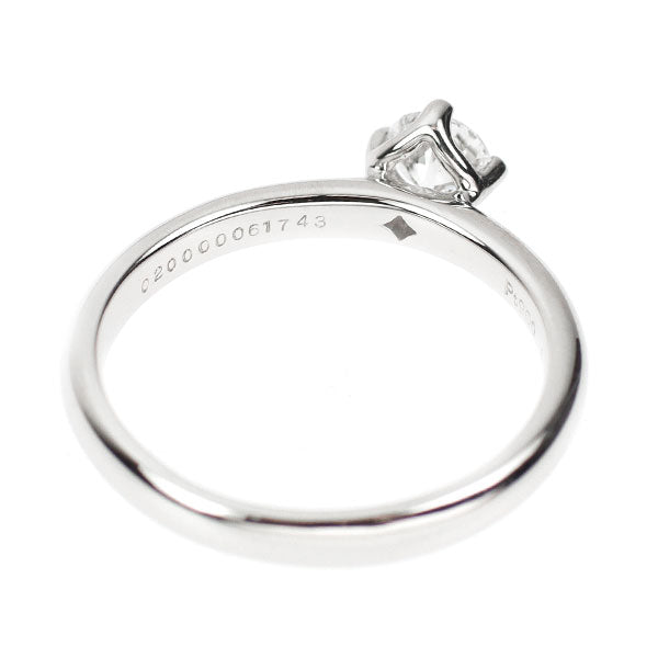 フォーエバーマーク Pt900 ダイヤモンド リング 0.30ct E SI1 EX