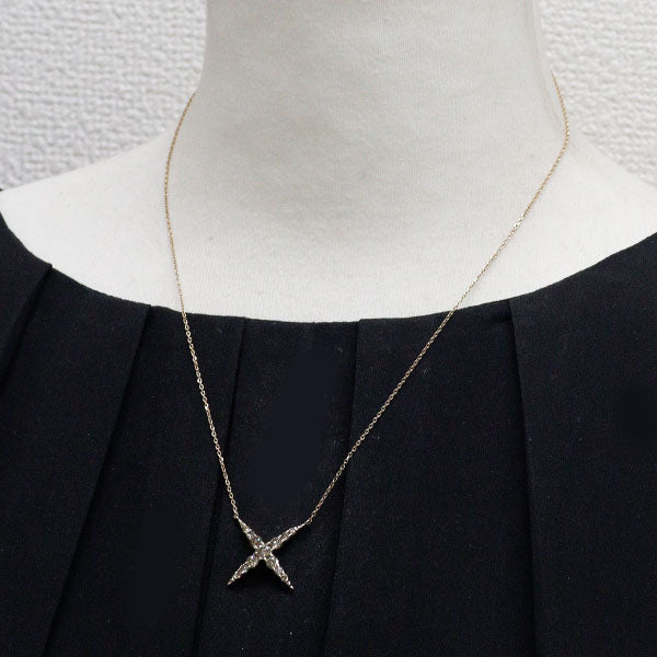 カシケイ K18BG ブラウン ダイヤモンド ペンダントネックレス 1.00ct ネイキッド