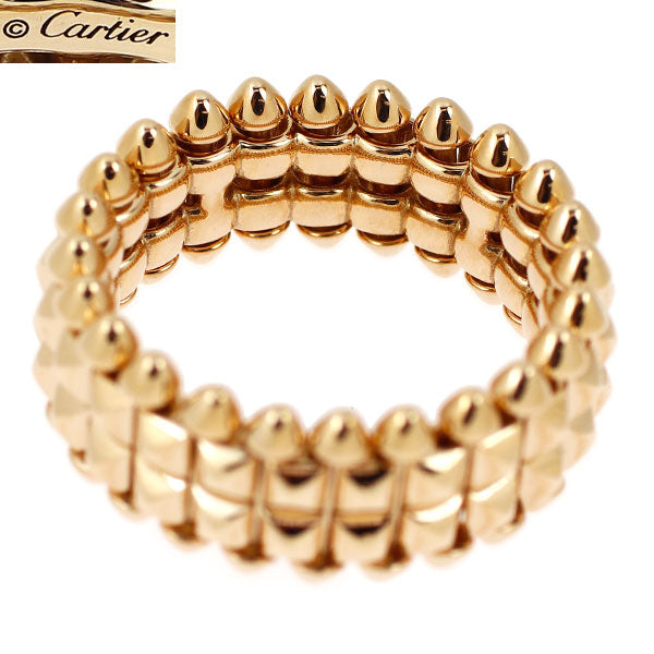 カルティエ K18PG リング クラッシュドゥカルティエ ダブル 56号 《セルビー銀座店》【中古】