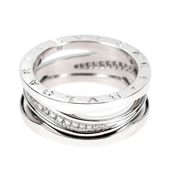 ブルガリ K18WG ダイヤモンド リング B.ZERO1 レジェンド 60号 《セルビー銀座店》【中古】