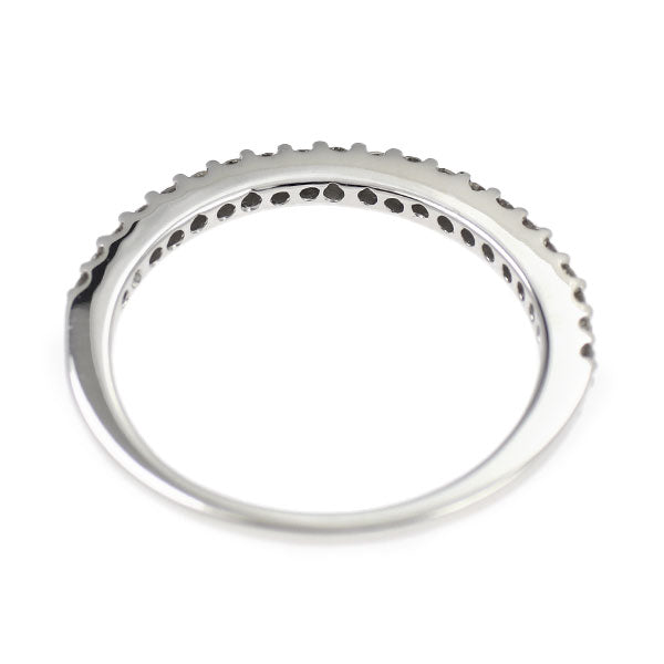 K18WG ダイヤモンド リング 0.18ct ハーフエタニティ