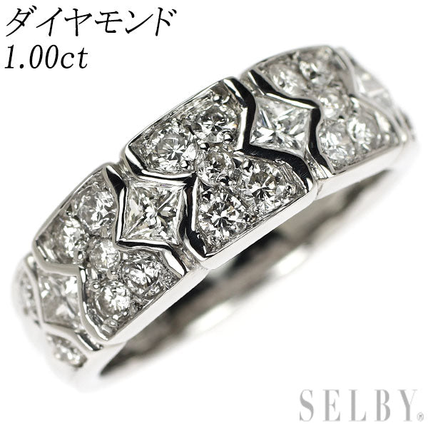 Pt900 ダイヤモンド リング 1.00ct
