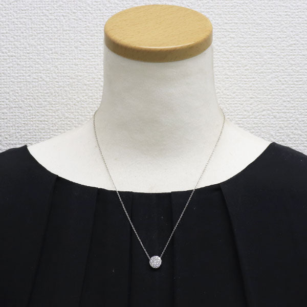 Pt900/ Pt850 ダイヤモンド ペンダントネックレス 0.61ct パヴェ