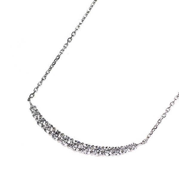 Pt900/ Pt850 ダイヤモンド ペンダントネックレス 0.50ct