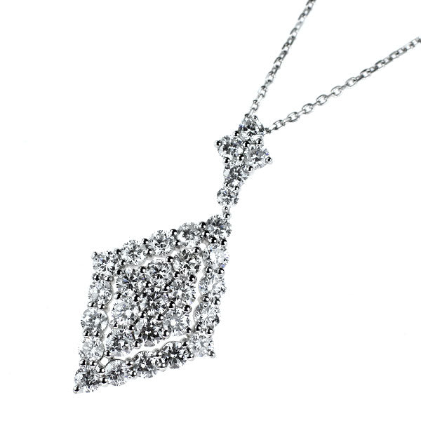 Pt900/Pt850 ダイヤモンド ペンダントネックレス 2.00ct