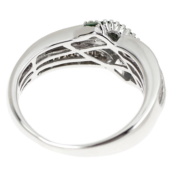 K18WG トリート/カラーレス ダイヤモンド ダイヤモンド リング 0.60ct