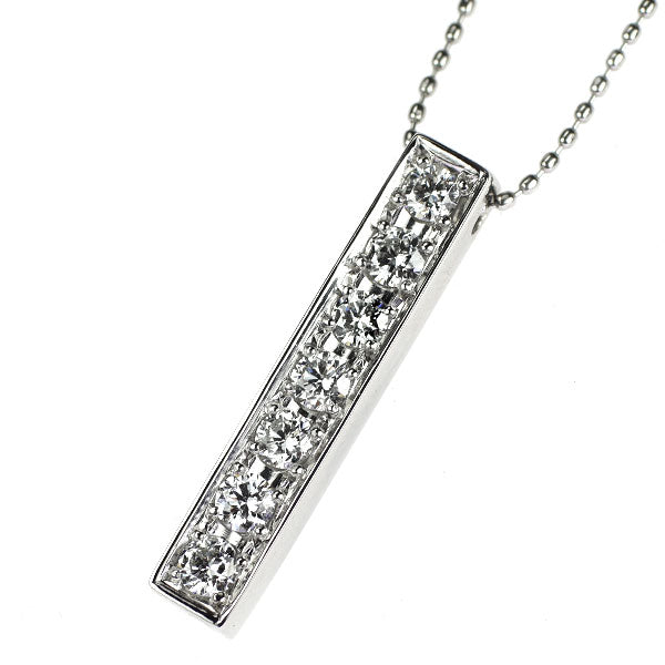 Pt900/ Pt850 ダイヤモンド ペンダントネックレス 0.50ct
