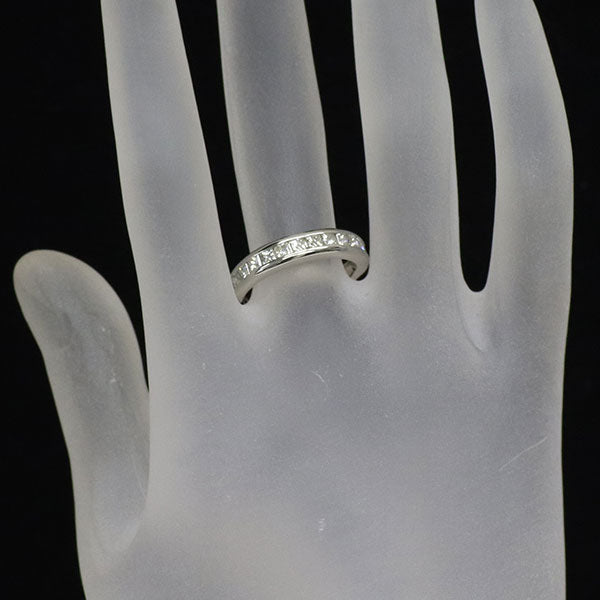 専用【極美品】■リング　11号　ハーフエタニティ　Pt900　ダイヤモンド　指輪 完全無色透明Fカラー】pt900 pt950【0.5ct】ダイヤモンドエタニティ