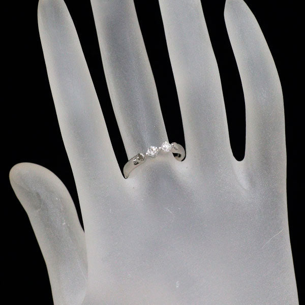 Pt900 フランダースカット ダイヤモンド リング 0.279ct