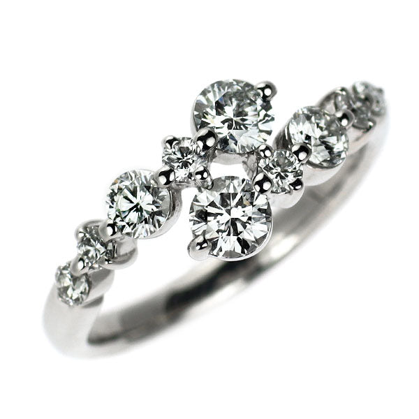 Pt900 ダイヤモンド リング 0.70ct