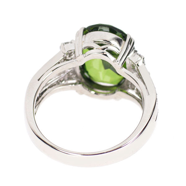 A*l様 Pt900 ペリドット ダイヤモンド リング A*l様 Pt900 ペリドット ダイヤモンド リング