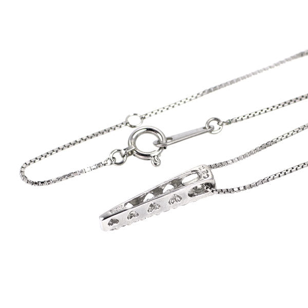Pt900/ Pt850 ダイヤモンド ペンダントネックレス 0.20ct
