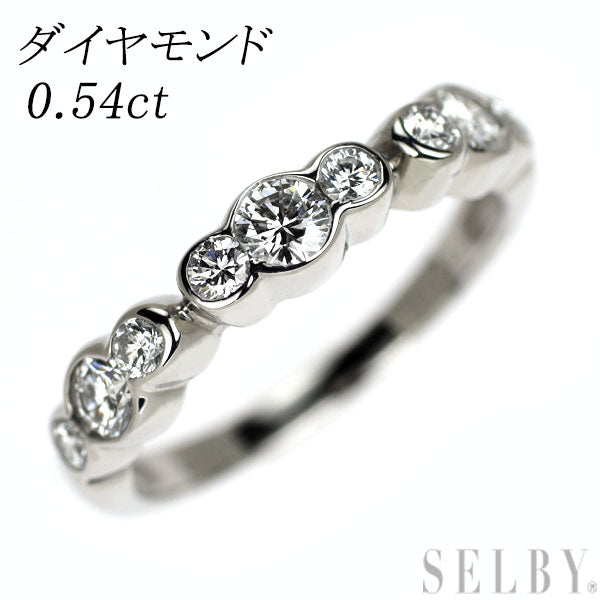 Pt900 ダイヤモンド リング 0.54ct