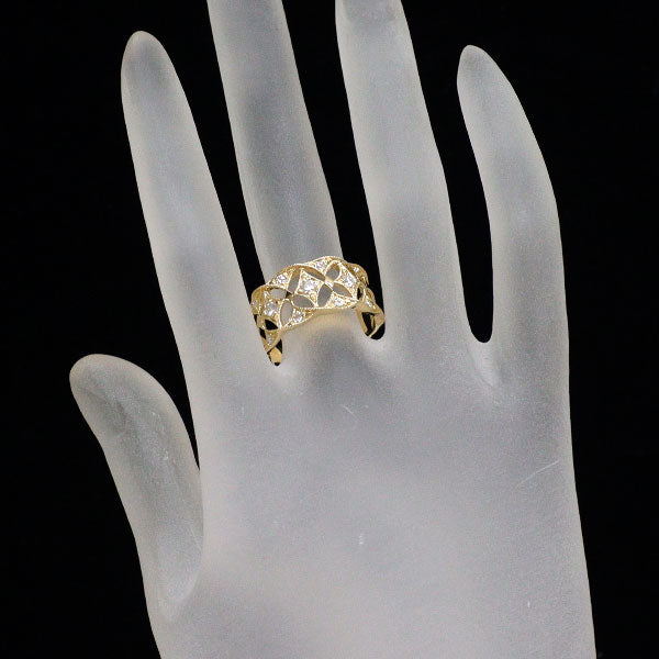 K18YG ダイヤモンド リング 0.38ct