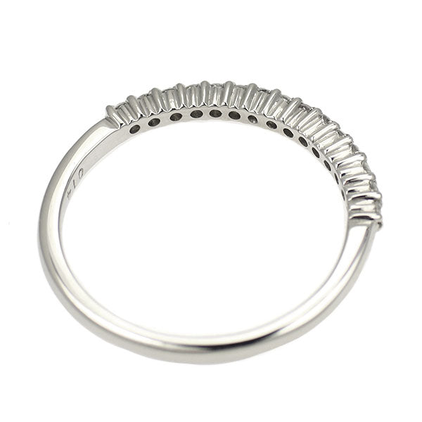 Pt900 ダイヤモンド リング 0.14ct 一文字