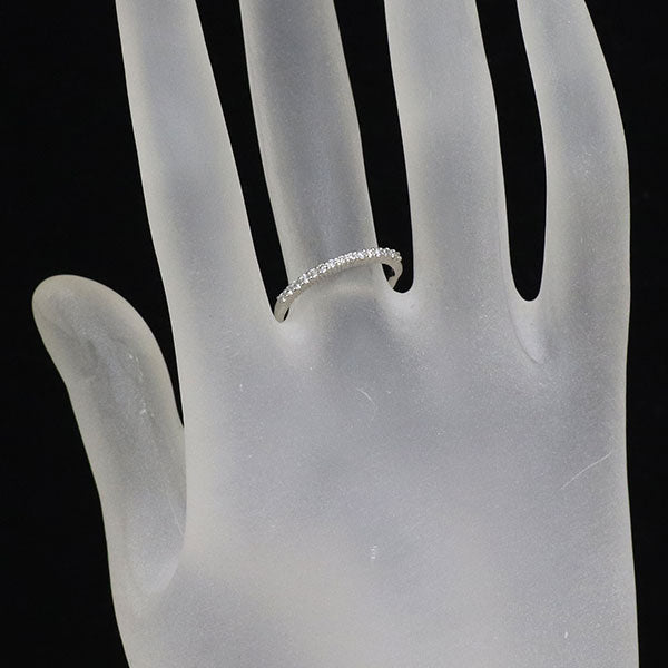 Pt900 ダイヤモンド リング 0.14ct 一文字