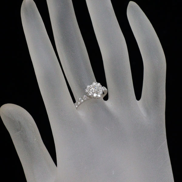 ポンテヴェキオ Pt900 ハートシェイプ ダイヤモンド リング 0.362ct D0.69ct