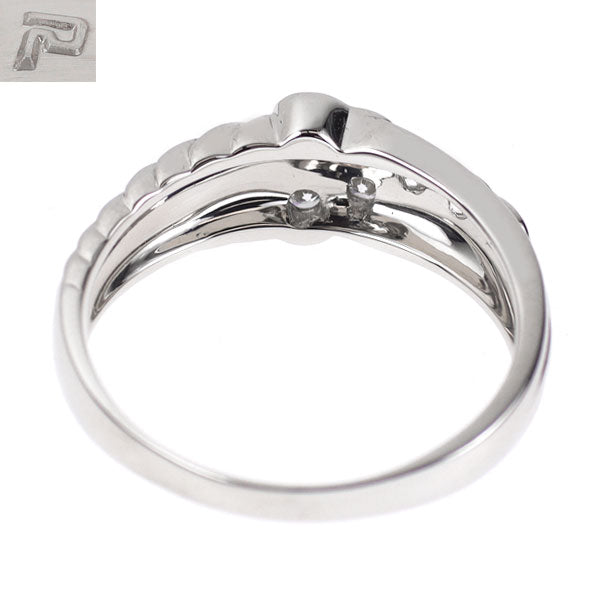 ポーラ Pt900 ダイヤモンド リング 0.35ct