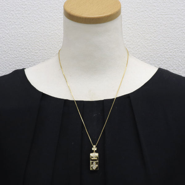 ゆきざき K18YG ダイヤモンド ペンダントネックレス 1.26ct YOBIKO