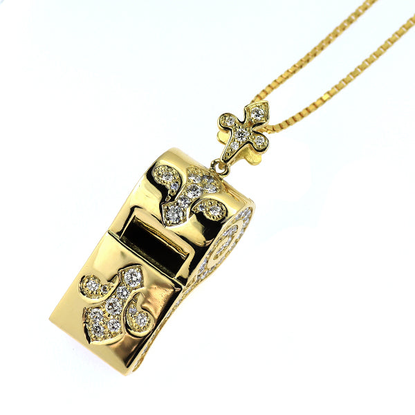 ゆきざき K18YG ダイヤモンド ペンダントネックレス 1.26ct YOBIKO