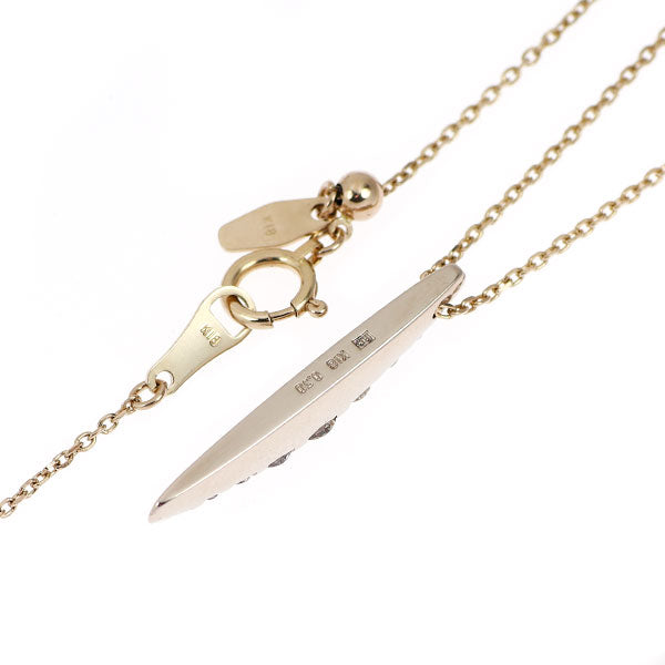 カシケイ K18BG ブラウン ダイヤモンド ペンダントネックレス 0.50ct ネイキッド