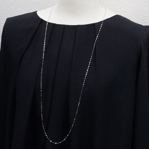ココシュニック Pt850 ロングネックレス
