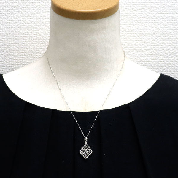 Pt900/Pt850 ダイヤモンド ペンダントネックレス 0.63ct