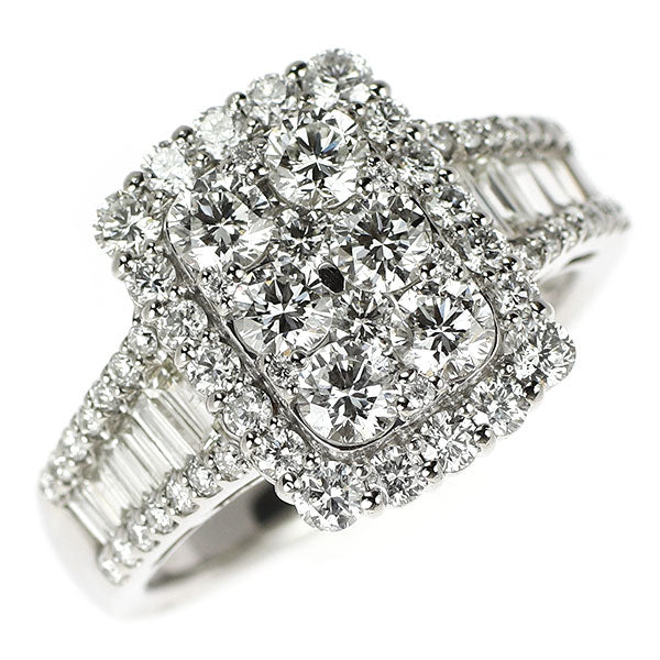 Pt900 ダイヤモンド リング 2.00ct