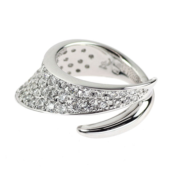 アスプレンディ K18WG ダイヤモンド リング 1.37ct