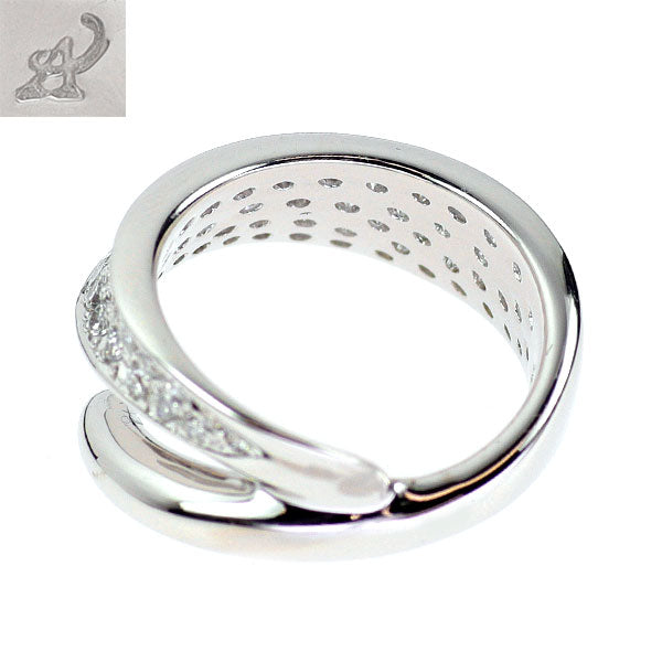 アスプレンディ K18WG ダイヤモンド リング 1.37ct