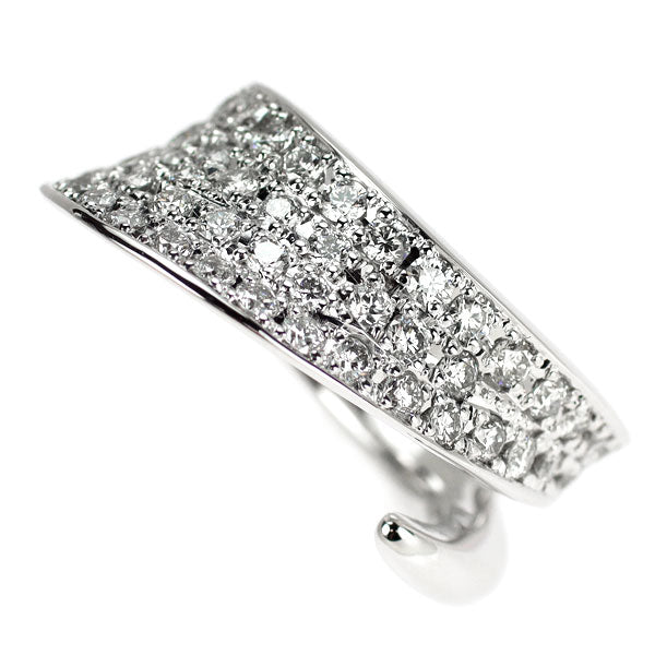 アスプレンディ K18WG ダイヤモンド リング 1.37ct