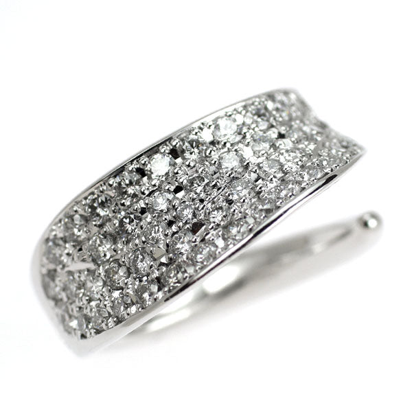 アスプレンディ K18WG ダイヤモンド リング 1.37ct