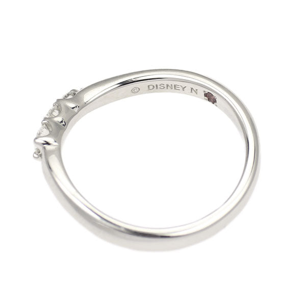 ディズニー Pt950 ダイヤモンド リング 0.14ct