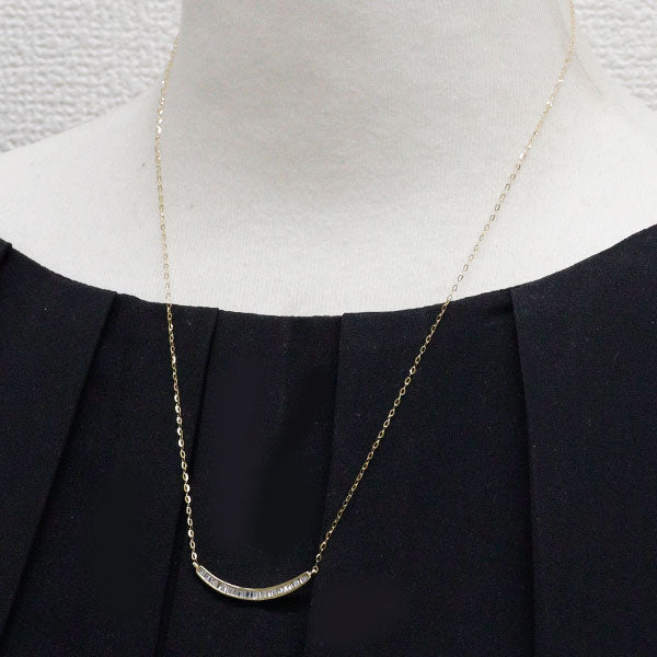 K18YG ダイヤモンド ペンダントネックレス 0.20ct